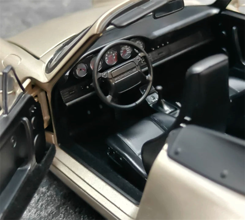1:18 Porsche 911 Carrera 2 Turbo 1992 Champagne Gold NOREV convertible version DIECAST Model