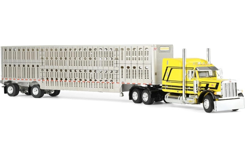 1:64 Peterbilt 379 DCP Yellow Diecast Model view3