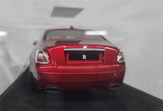 HH Model Rolls Royce Ghost Red 1:18 Car Pre-built Model view2