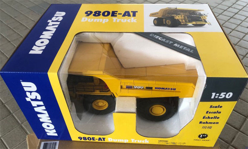 KOMATSU 980E-AT Mining Dump Truck Lorry 1:50 DIECAST Truck Lorry