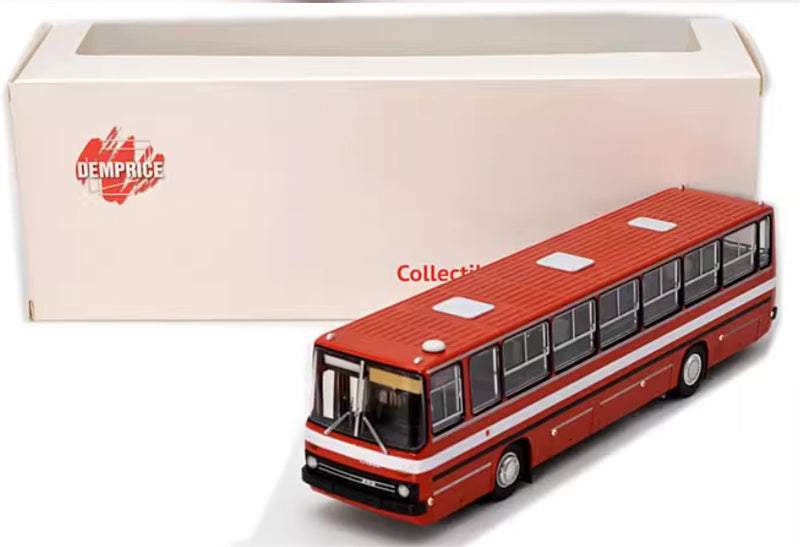 Demprice Russian 263 Bus red 1:43 Bus Pre-built Model view6