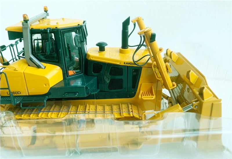 LIUGONG LD60D DOZER Bulldozer Limited Edition Engineering Yellow 1:35 Truck Pre-built Model