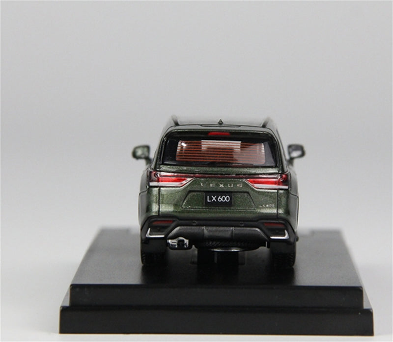 LCD-MODELS Toyota Lexus LX600 SUV Nori Green 1:64 car Pre-built Model view6