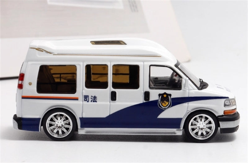 1:64 GMC Savana Business RV White GOC & The Art of Model DIECAST Limited Edition 199pcs ONLY Model