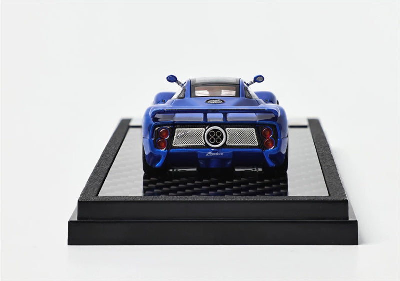 1:64 Pagani Zonda C12 Blue LCD MODELS DIECAST Model