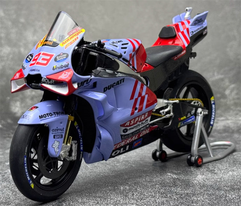Kiloworks GRESINI DUCATI GP23 Marquez 93# motorcycle 1:12 motorcycle Pre-built Model