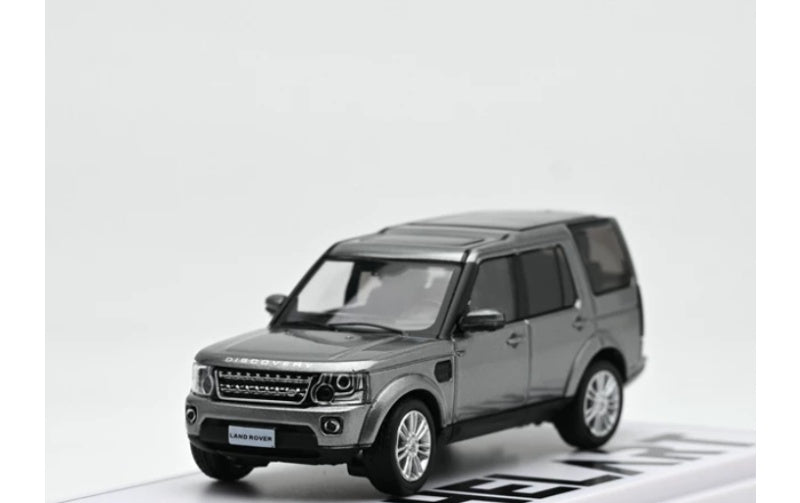 1:64 Land Rover Discovery 4 2014 Grey Silver Wheel Whelart   DIECAST Model