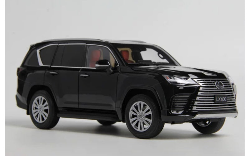 1:18 Lexus LX600 Black LCD MODELS DIECAST Truck Model