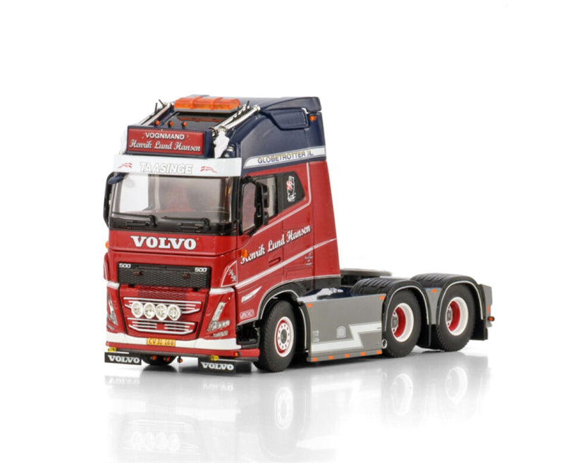 WSI VOLVO FH5 GLOBETROTTER XL 6X2 TAG AXLE Henrik Lund Hansen 1:50 Truck Pre-built Model
