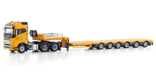WSI VOLVO FH5 GLOBETROTTER 6X4 SL LOW LOADER - 6 AXLE Franz Bracht KG 1:50 Model