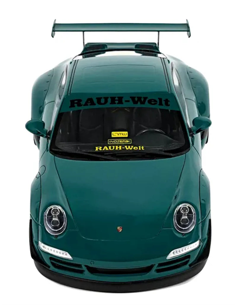 1:18 PORSCHE 911 997 RWB SYUNKASHUTO COUPE  Green  GT SPIRIT Limited Edition Resin Car Model