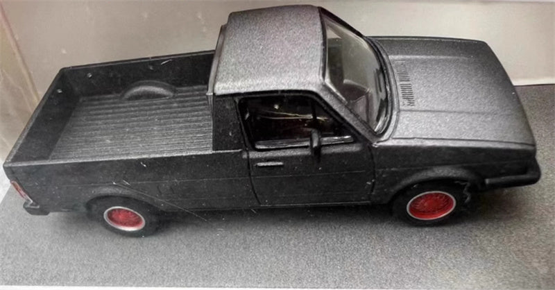 Schuco vw Caddy Pickup grey 1:64 Truck Pre-built Model