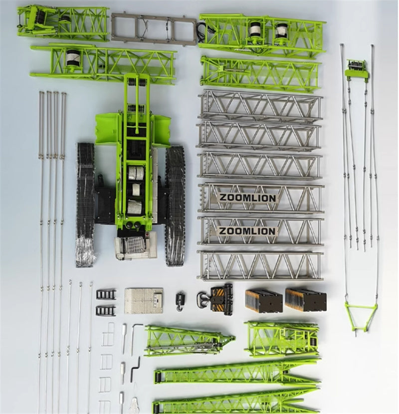 ZOOMLION ZCC9800W Crawler Crane Aurora Green 1/50 KIT Truck Lorry