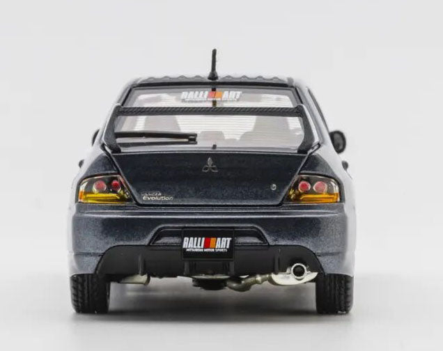 1:43 Mitsubishi Lancer Evolution IX EVO9 Rallyart GATHERJOY Diecast Model Grey