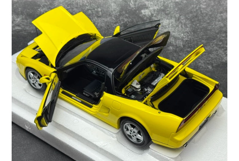 1:18 Honda NSX NA1 MK1  yellow LCD MODELS  DIECAST Model