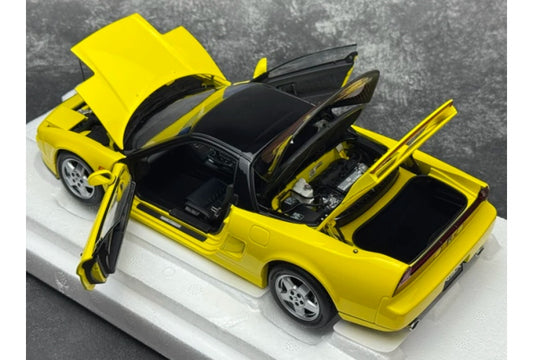 1:18 Honda NSX NA1 MK1  yellow LCD MODELS  DIECAST Model