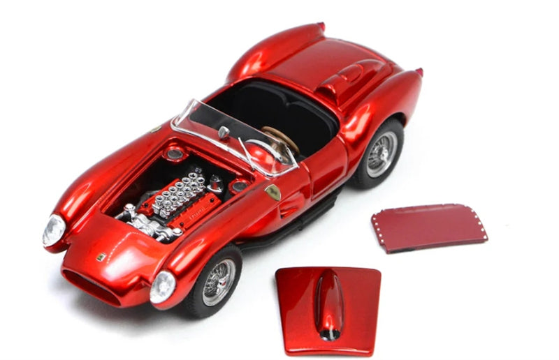 GFCC 1957 Ferrari 250 Testa Rossa Racing Metallic Red LHD 1:64 car Pre-built Model view2