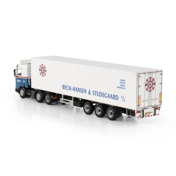 1:50 SCANIA BECH HANSEN 3 Series 6X2 REEFER TRAILER 3 AXLE WSI   DIECAST Model