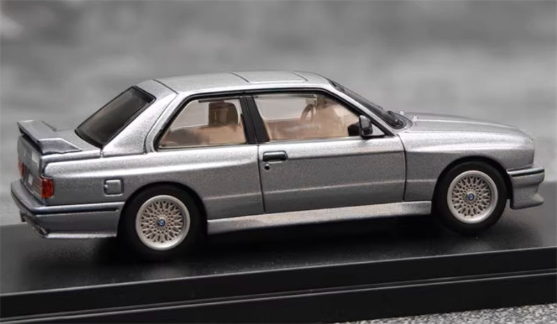 Almost Real BMW M3 E30 grey 1:64 Car Pre-built Airliner Model Display view2