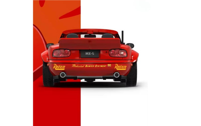 1:64 Mazda MX5 Red Lightning McQueen COOL.CAR Limited 500 pcs DIECAST Car Model