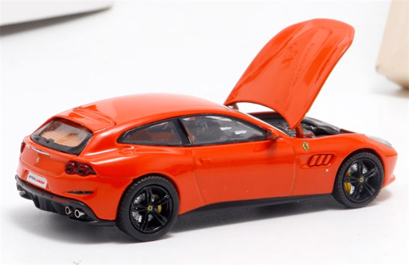 Phantom Knight Ferrari GTC4 Lusso station wagon Limited Edition 999PCS ONLY Arancio 1:64 Car Pre-built Model view5