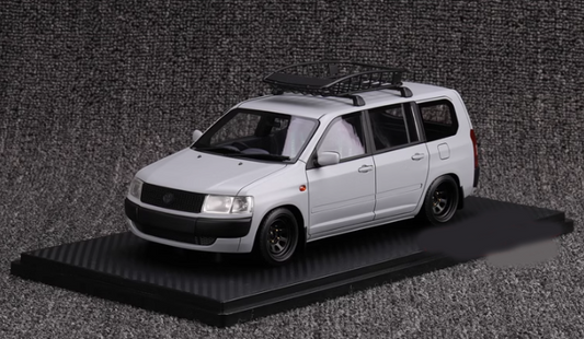 Ignition Model Toyota Probox GL NCP51V MPV Matte gray 1:18car Pre-a Model
