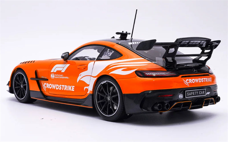1:18 Mercedes-Benz AMG GT BLACK SERIES 2025 Orange - British Grand Prix MINICHAMPS  DIECAST Model