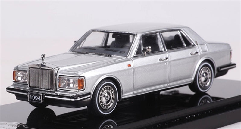 GFCC 1994 Rolls Royce Silver Spur III Silver Limited Edition LHD 1:64 car Pre-built Model view6