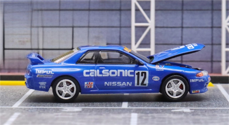 TIMEMICRO Nissan GTR R32 Clsonic Limited Edition 999PCS ONLY 1:64 Car Pre-built Model view6
