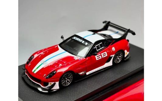 1:64 Ferrari 599XX EVO  Red LS Model #68 Limited Edition 499PCS ONLY DIECAST Model