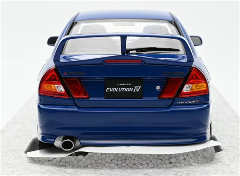 1:18 Mitsubishi Lancer Evolution IV  ice blue MOTORHELIX Limited Edition 499PCS ONLY DIECAST Model