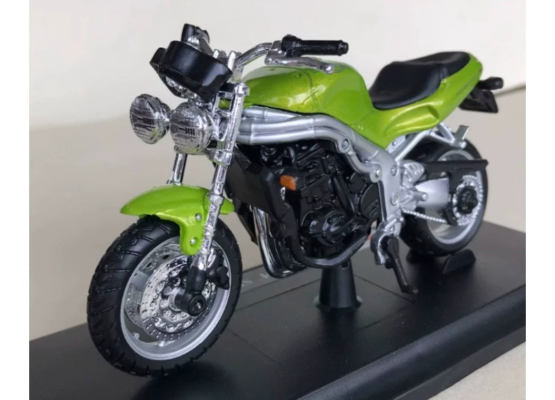 1:18 Triumph Speed Triple  Fluorescent Green  Maisto  Diecast Motorcycle Model