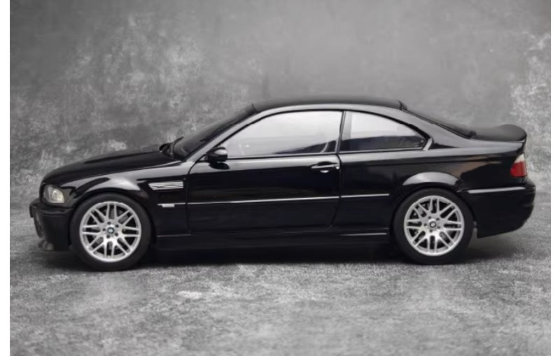 1:18 BMW M3 E46 CLS Norev Black Diecast Model view4