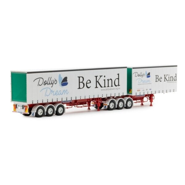 1:50  DOLLY'S DREAM T Liner Trailers Drake   Diecast Model