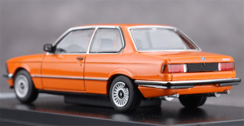 1:64 BMW 3 Series E21 orange Almost Real DIECAST Civil Car Model
