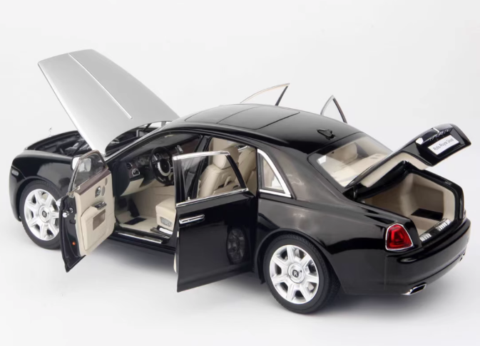 kyosho Rolls Royce RR ghost Black and silver dual color 1:18car Pre-a Model