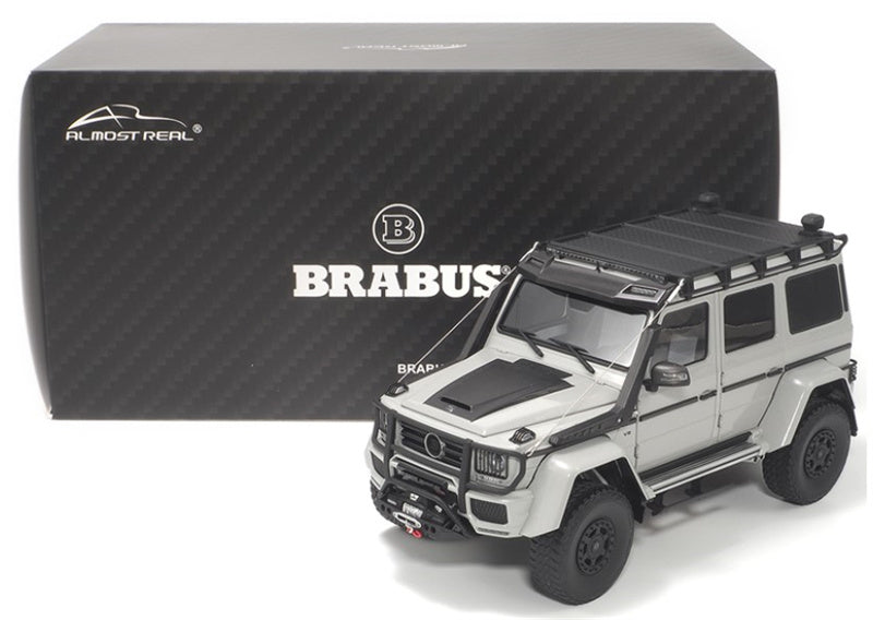 Almost Real Brabus 550 Adventure Mercedes Benz G 500 4×4² Cement grey 1:18 DIECAST car