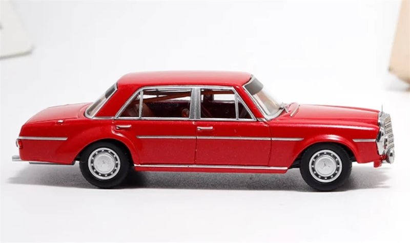 1:64 Mercedes Benz 300SEL W109 AMG Red BSC DIECAST Limited Edition 499pcs ONLY Model