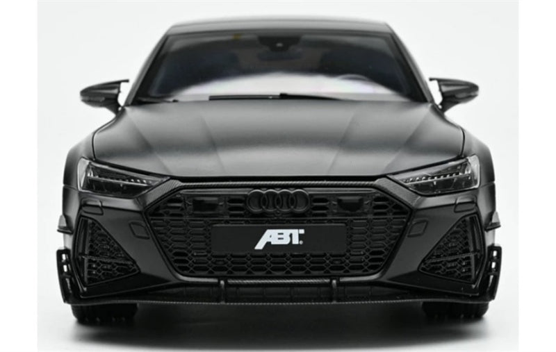 1:18 AUDI RS7 Sportback ABT  Half mute black KengFai modified version DIECAST Model
