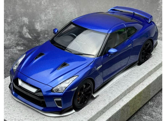 1:18 Nissan GT-R NISMO R35 2022 Wangan Blue MOTORHELIX Track Edition Limited Edition 399PCS ONLY DIECAST Model