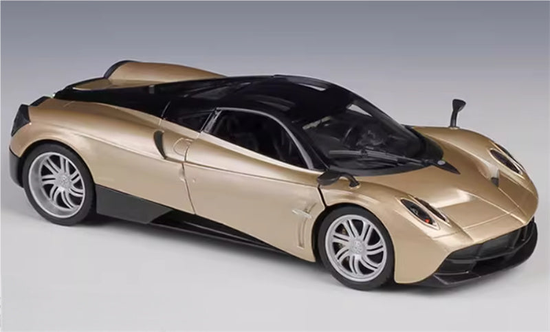 1:24 Pagani Huayra Supercar  Golden  WELLY  DIECAST Car Model