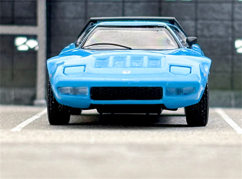 MINIGT Lancia Stratos HF Stradale Azzuro Chiaro Off light version color box packaging 1:64 Car Pre-built Model view6