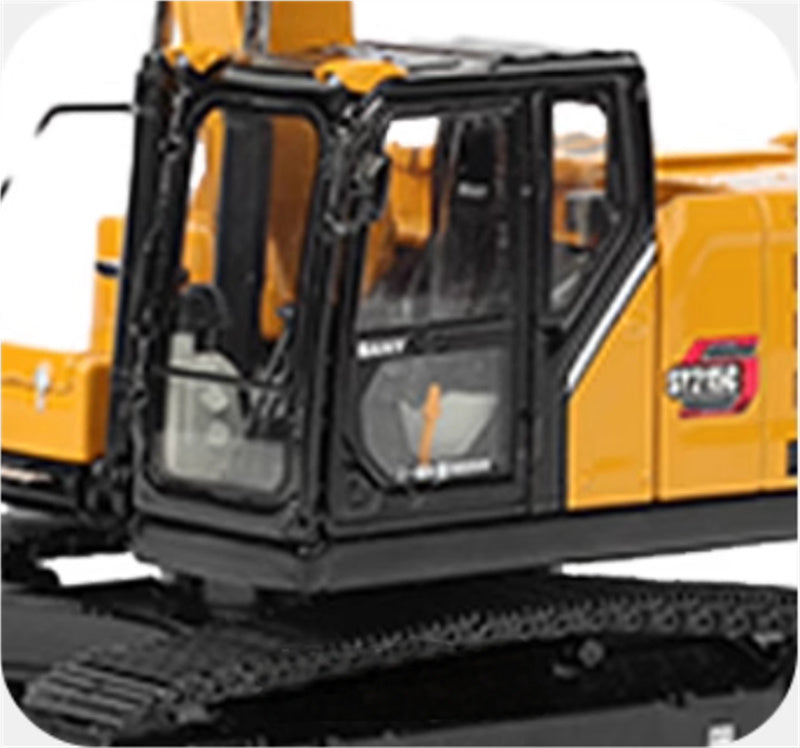 SANY SY215C-12 New Excavator Limited Edition Yellow 1:35 Truck Pre-built Model