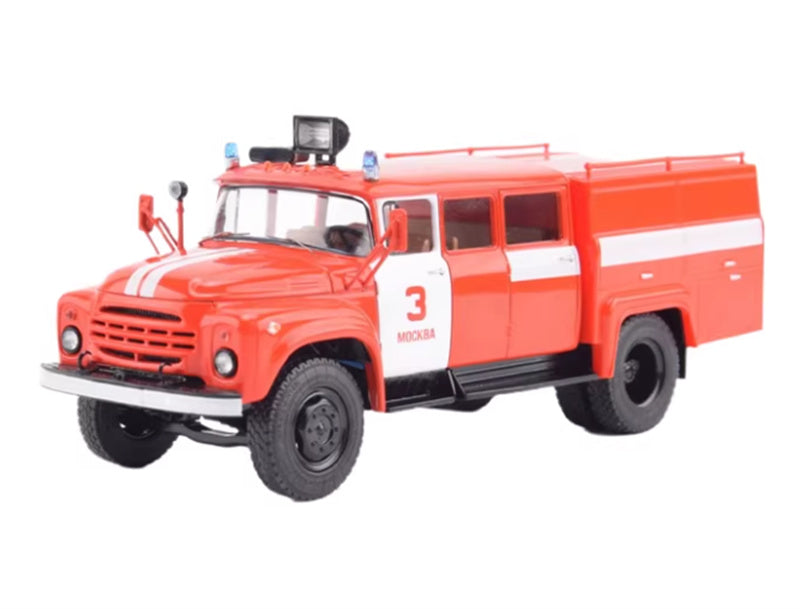 StartScaleModels Soviet Zil ANR-AG24 (130) Fire Command Vehicle 1:43 Truck Pre-built Airliner Model Display view1