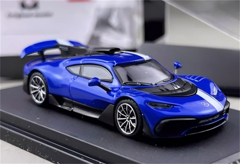 1:64 Mercedes Benz AMG One Limited Edition 999pcs ONLY  Metallic Blue Original Model DIECAST Model