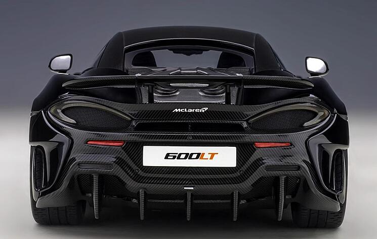 AUTOART McLaren 600LT sports car black 1:18car Pre-a Model