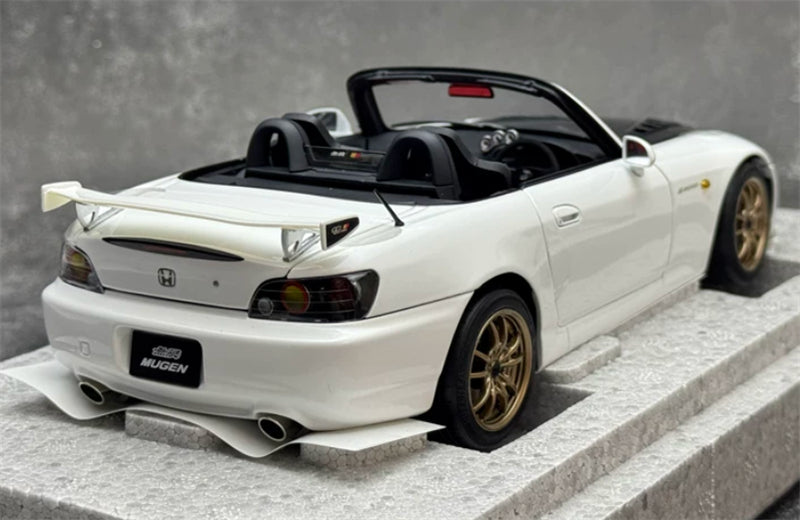 1:18 Honda S2000 MUGEN  White Pearl MOTORHELIX Limited Edition 299PCS ONLY DIECAST Model