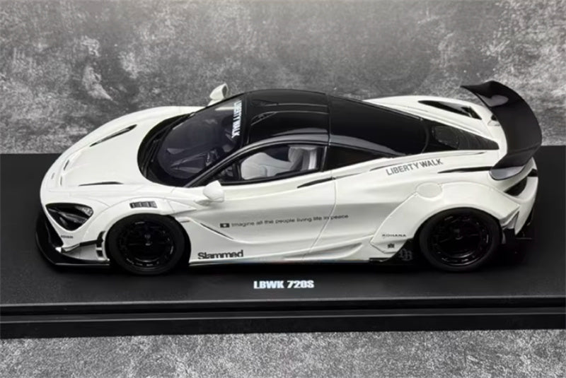 1:18 McLaren 720S LBWK Coupe  White  GT SPIRIT w/ display box Limited Edition Resin Car Model