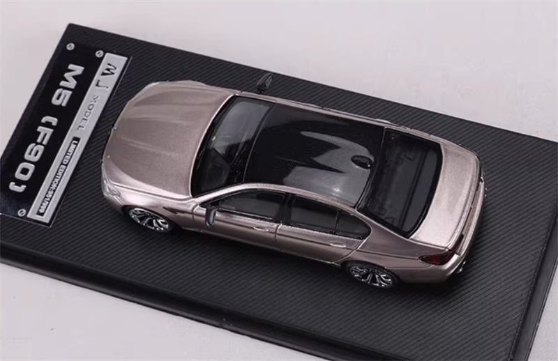 1:64 BMW M5 F90 Champagne Gold MJ Model Limited Edition 999PCS ONLY DIECAST Civil Car Model
