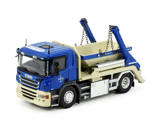 Tekno Scania P-series Environmental Sanitation Transport Vehicle Kibag 1:50 Truck Pre-built Model